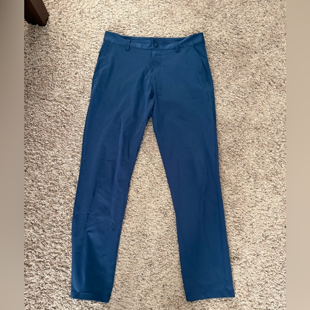 Rhone Men's Slim Commuter Pants navy - Picture 2 of 5